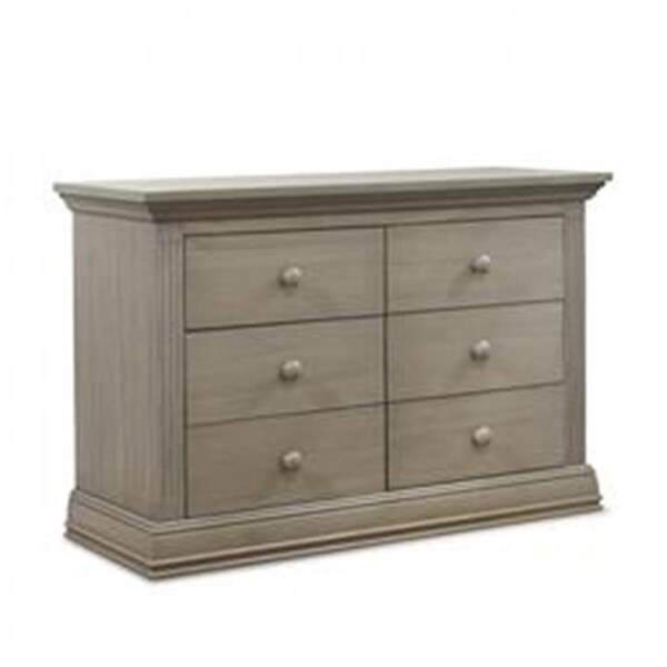 Sorelle Furniture Paxton Double Dresser, Heritage Gray 7360-HG - main